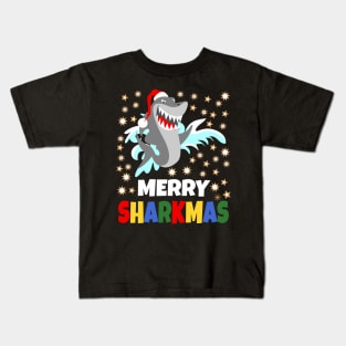 Merry Sharkmas Kids T-Shirt